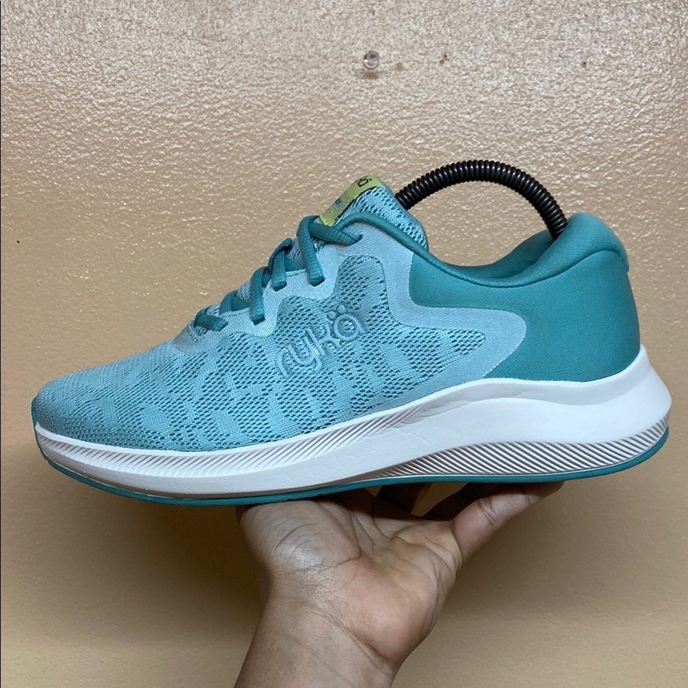 Ryka Frenzy Women's Walking Athletic Sneakers “Seafoam Green Volt” - Picture 11 of 17